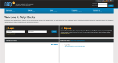 Desktop Screenshot of join.satyrbucks.com